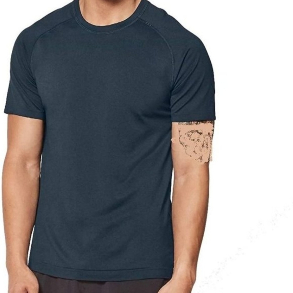 Lululemon Metal Vent Tech Short Sleeve True Navy Size XL